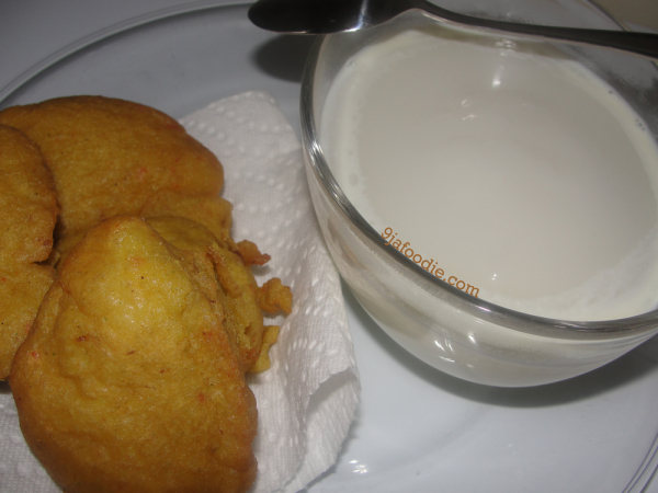Akara - ogi - from - scratch - corn - meal - Nigerian - yoruba - food 