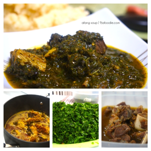 Afang - SOUP - Nigerian - food - 9jafoodie - best - utazi - delicious - recipe - 9jafoodie
