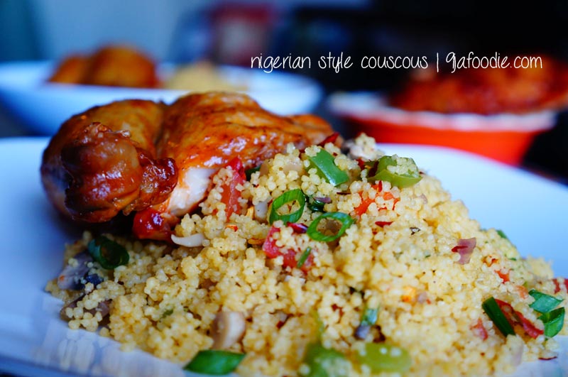 Nigerian Style CousCous_