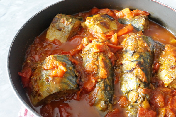 Mackere l - Tomatoes - sauce - imoyo - fish - recipe 