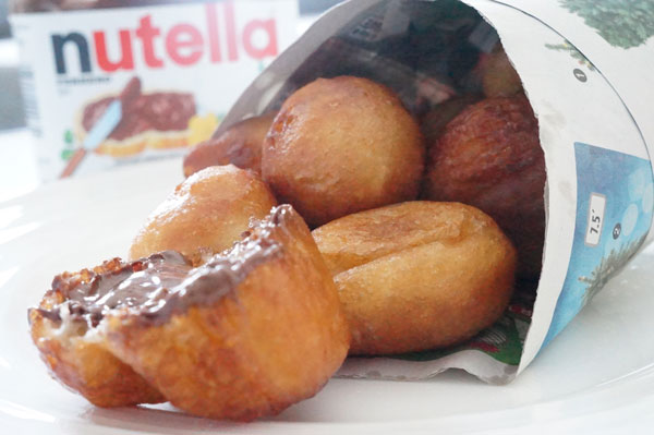 puff-puff-nutella - Nigerian - snack -