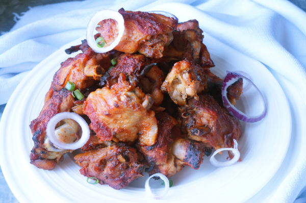 Nigerian - Food - 9jafoodie - turkey - wings - roasted - baked - healthy - spicy - mama put - best - sweet - original 