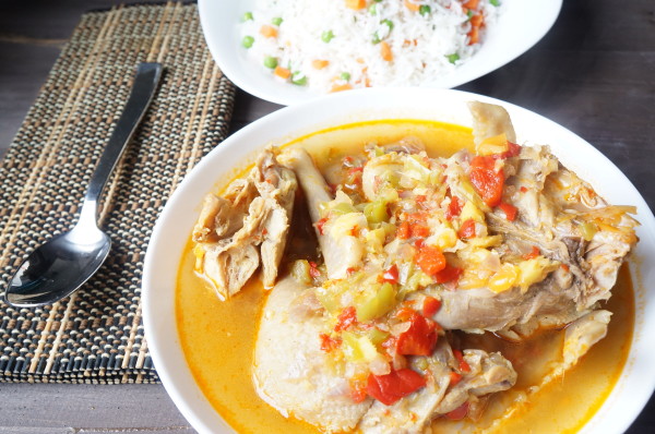 Nigerian chicken peppersoup