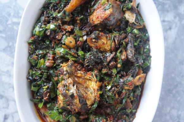 Nigerian vegetable soup